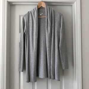Old Navy Gray Open Front Cardigan
